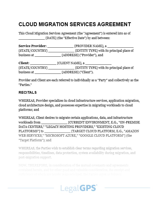 Cloud Migration Services Agreement IMAGE